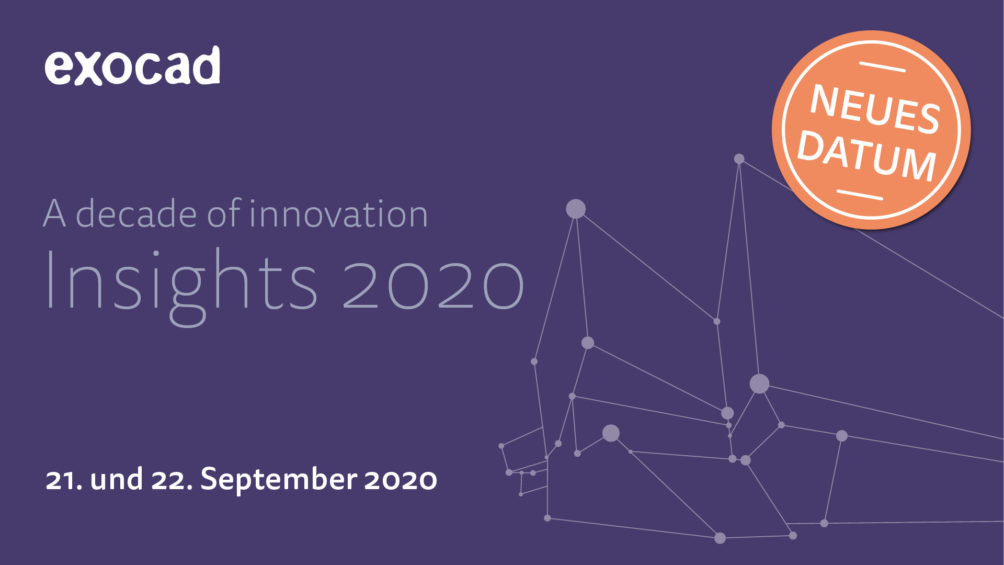 Wegen Corona: exocad Insights  auf September verschoben
