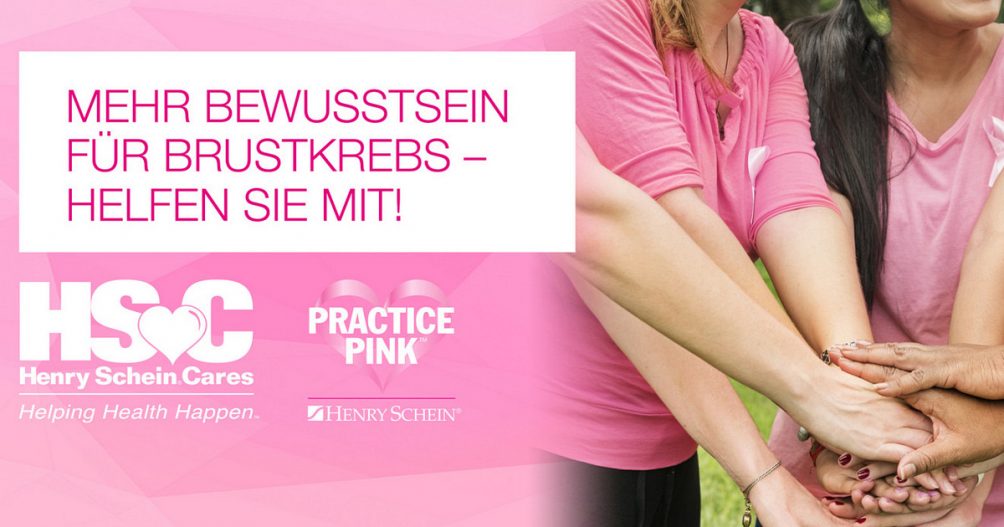 Practice Pink: Henry Schein unterstützt Krebsaufklärung